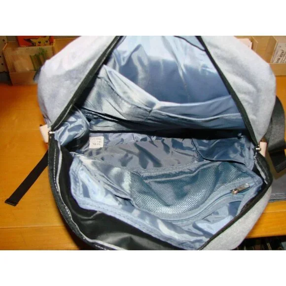 BB Well Diaper Bag Backpack with PEVA Waterproof Changing Pad Spacious Pockets - Picture 7 of 12